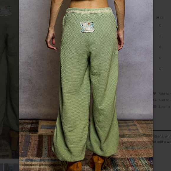 POL “ Ellen “ POL Thermal Pants with Front Pocket Detail 89 - Picture 3 of 6